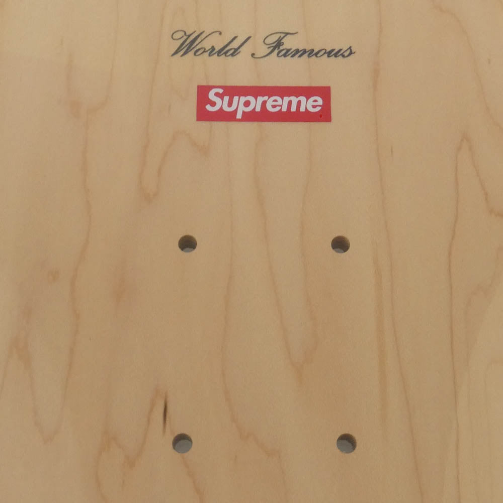 Supreme シュプリーム Prayer Card Skateboard Multicolor プレイヤーカード スケートボード デッキ マルチカラー ベージュ系【新古品】【未使用】【中古】