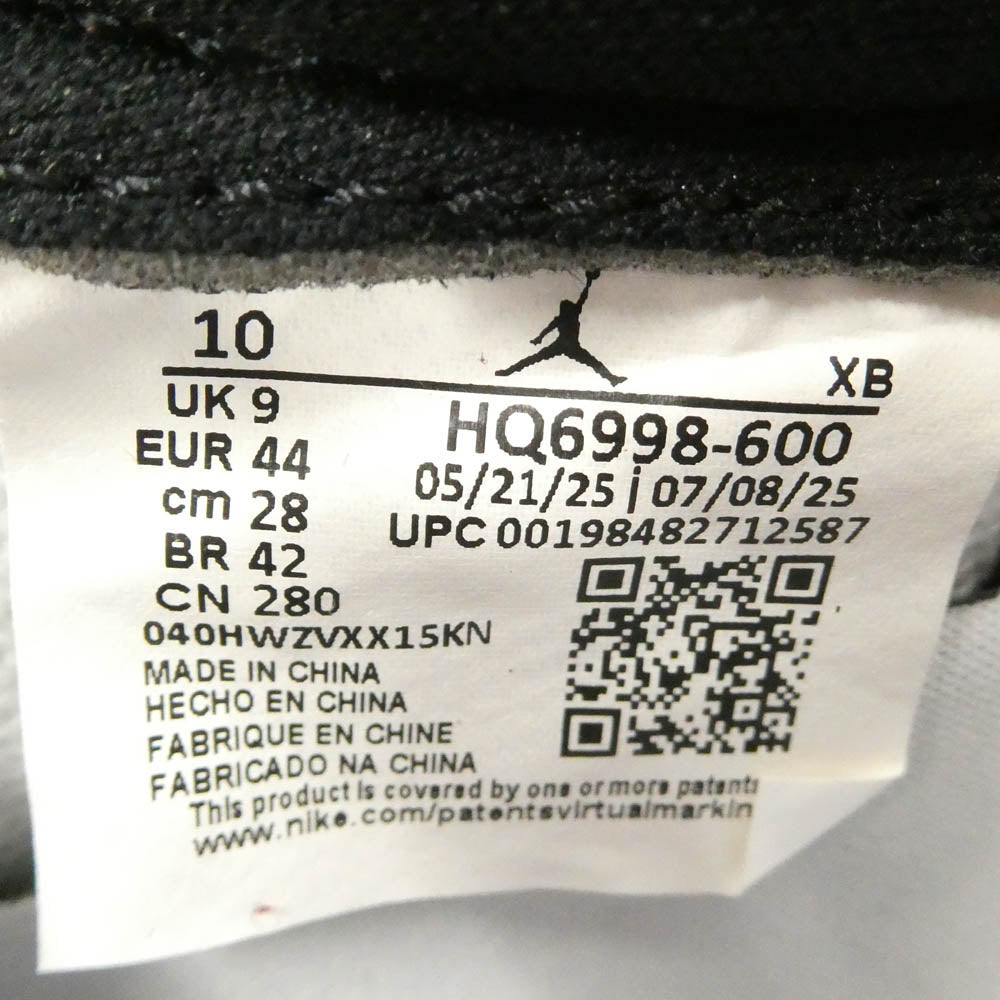 NIKE ナイキ HQ6998-600 Air Jordan 1 Retro Low OG Chicago エアジョーダン1 レトロ ロー OG シカゴ スニーカー マルチカラー系 28cm【新古品】【未使用】【中古】