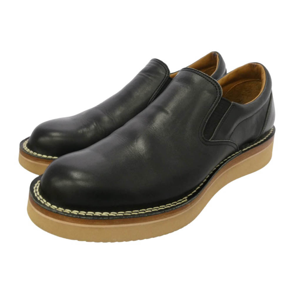 WESTRIDE ウエストライド Lot.108 WRBCB1817 SLIP ON EASY BOOTS スリッポン イージー ブーツ ブラック系 10.5【美品】【中古】