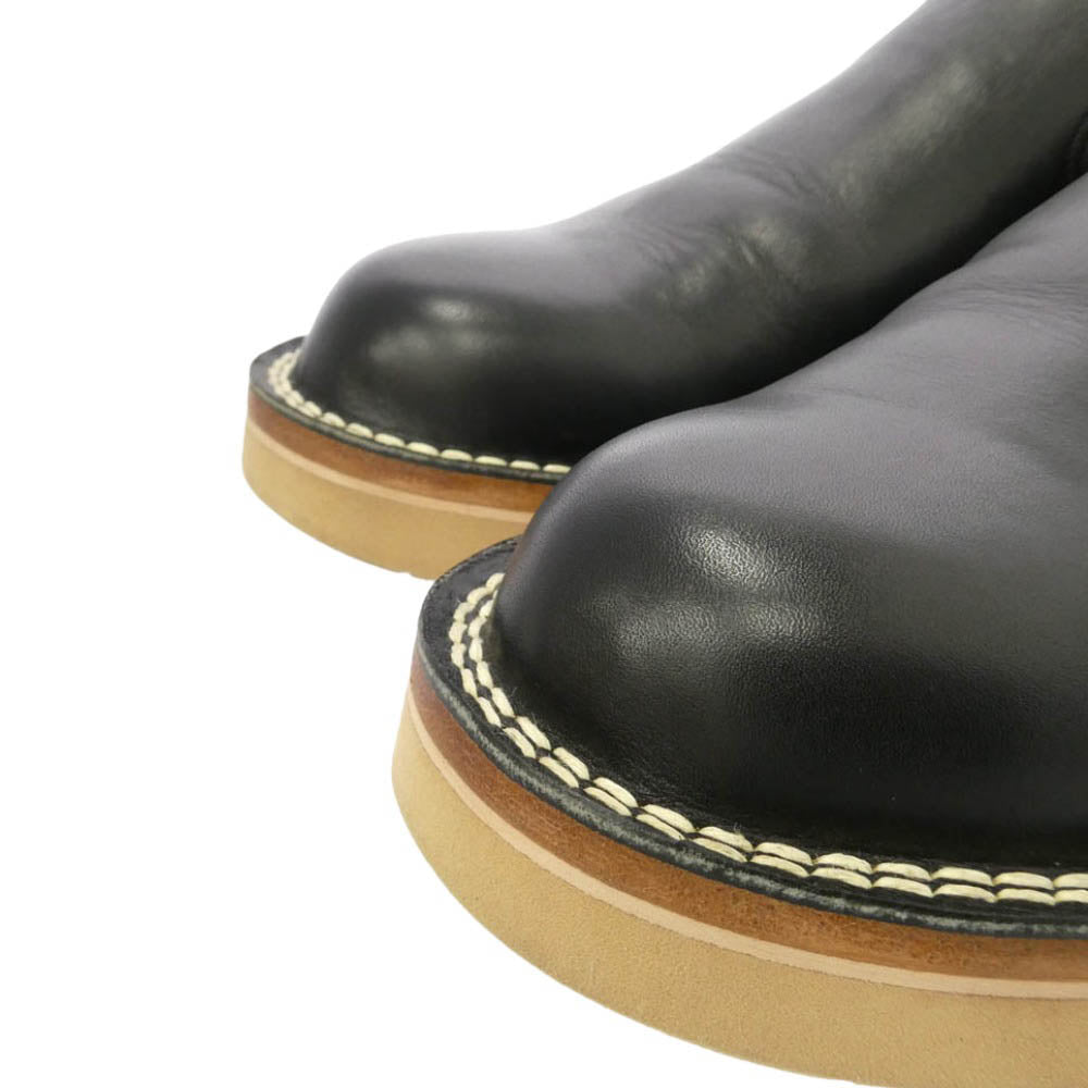 WESTRIDE ウエストライド Lot.108 WRBCB1817 SLIP ON EASY BOOTS スリッポン イージー ブーツ ブラック系 10.5【美品】【中古】