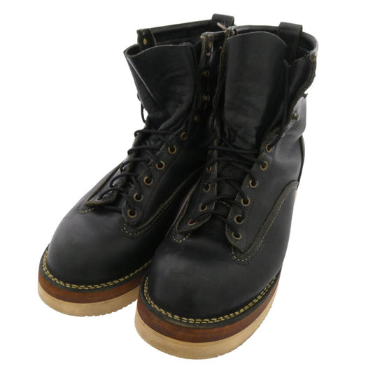 WESCO ウエスコ JOBMASTER ジョブマスター 旧ロゴ カスタム ブーツ ブラック系 10.5E【中古】