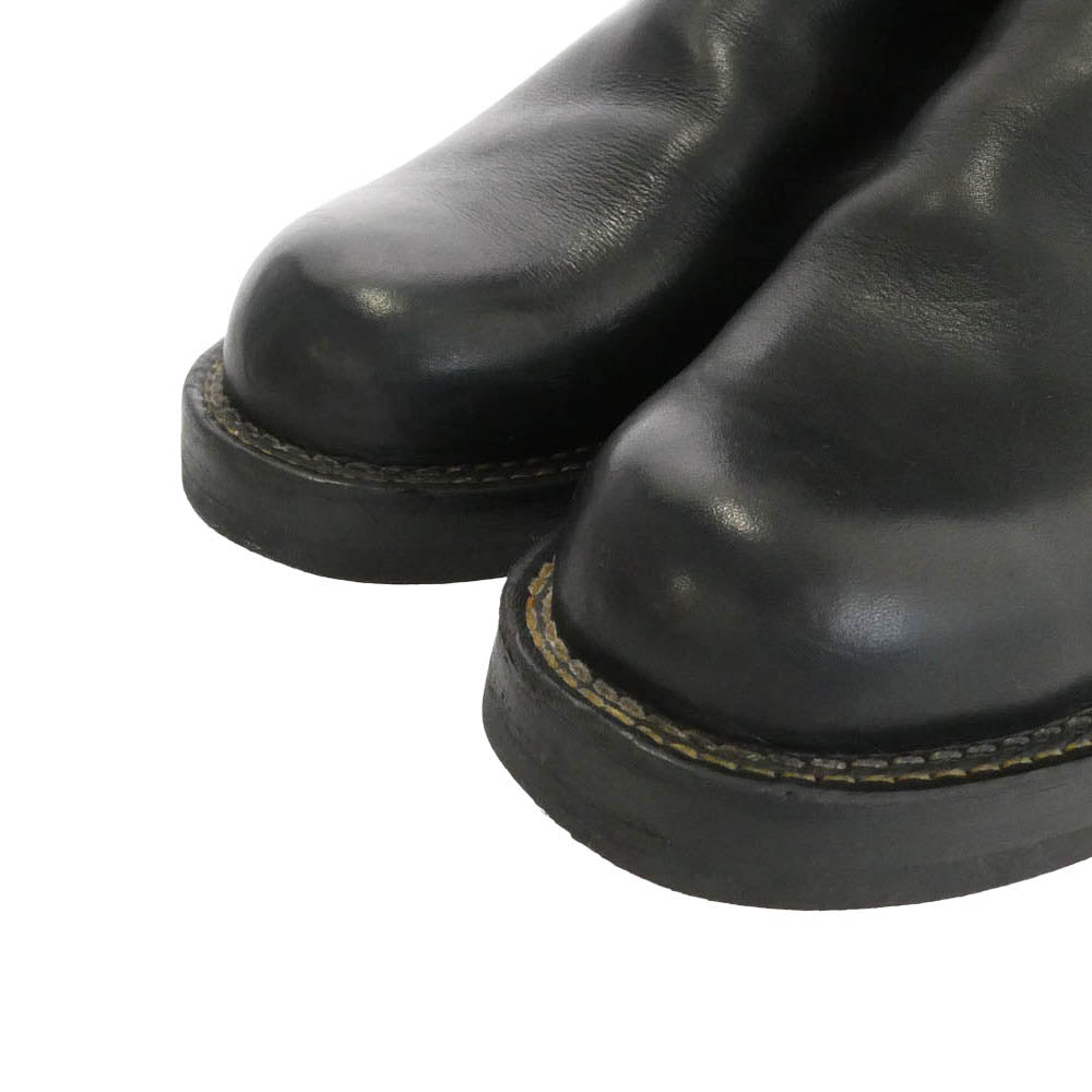 VIBERG ヴァイバーグ × SCARECROW スケアクロウ レザー エンジニア ブーツ ブラック系 US10.5【中古】