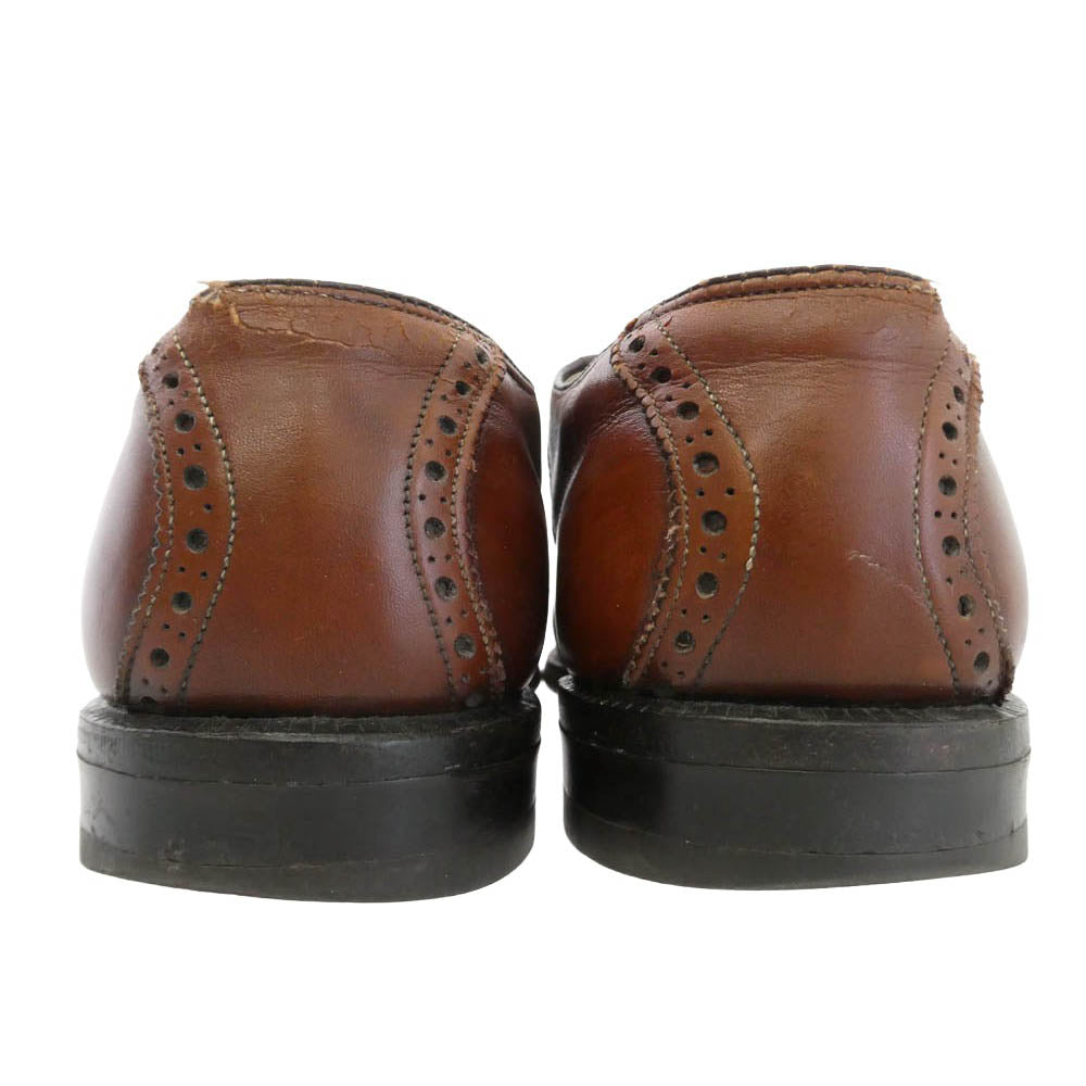 J&M Davidson ジェイアンドエムデヴィッドソン USA製 メダリオン シューズ ブラウン系 US8【中古】