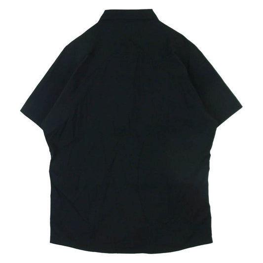 TILAK ティラック KNIGHT Shirts S/S ナイト シャツ ショート スリーブ 半袖 シャツ ブラック系 L【美品】【中古】