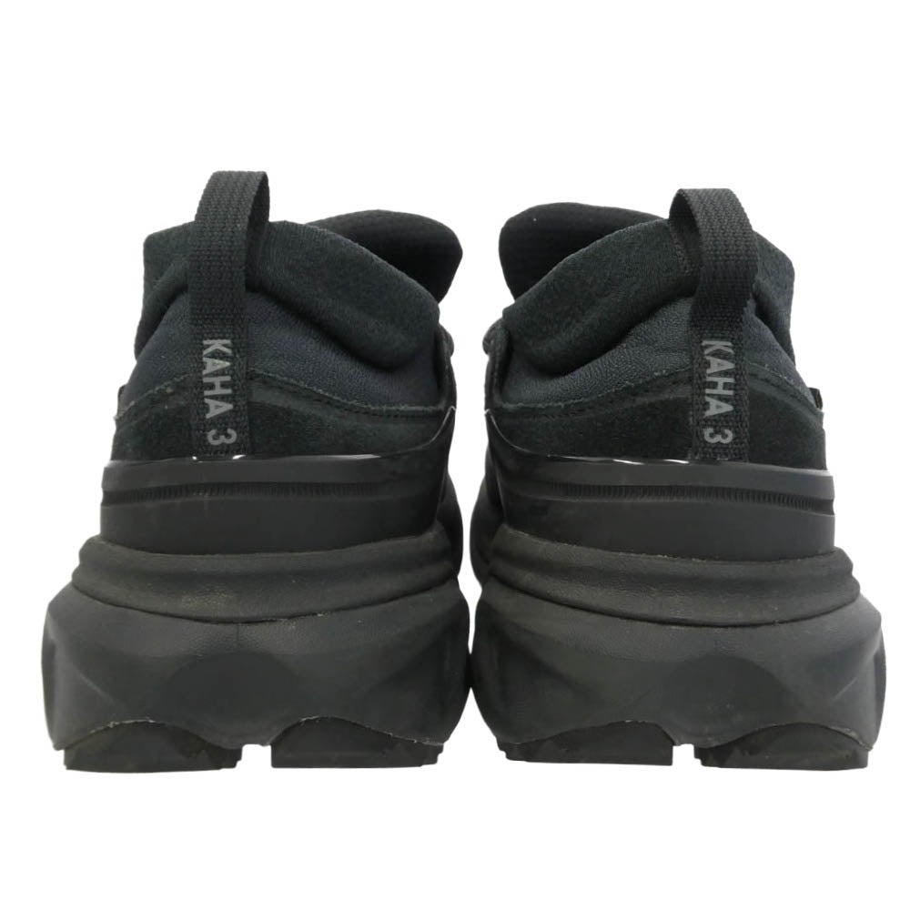 HOKA ONE ONE ホカ オネオネ 1162532 KAHA 3 LOW GTX カハ 3 ロー ゴアテックス スニーカー ブラック系 28cm【中古】