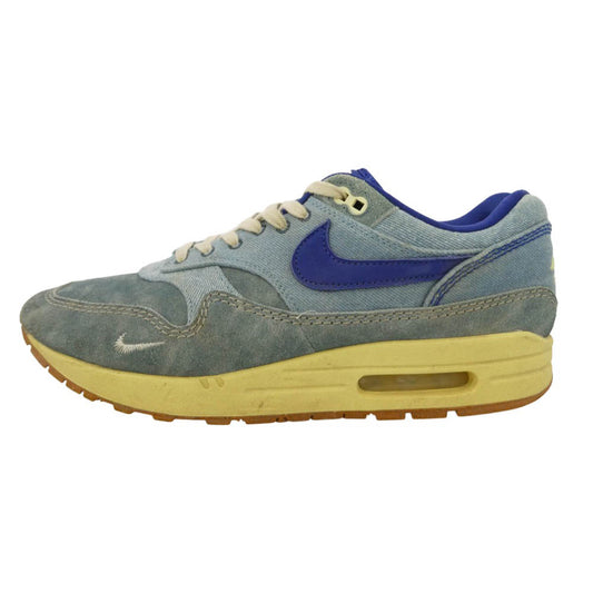 NIKE ナイキ 22AW DV3050-300 Air Max 1 PRM Dirty Denim エアマックス プレミアム ダーティーデニム スニーカー インディゴブルー系 29cm【中古】