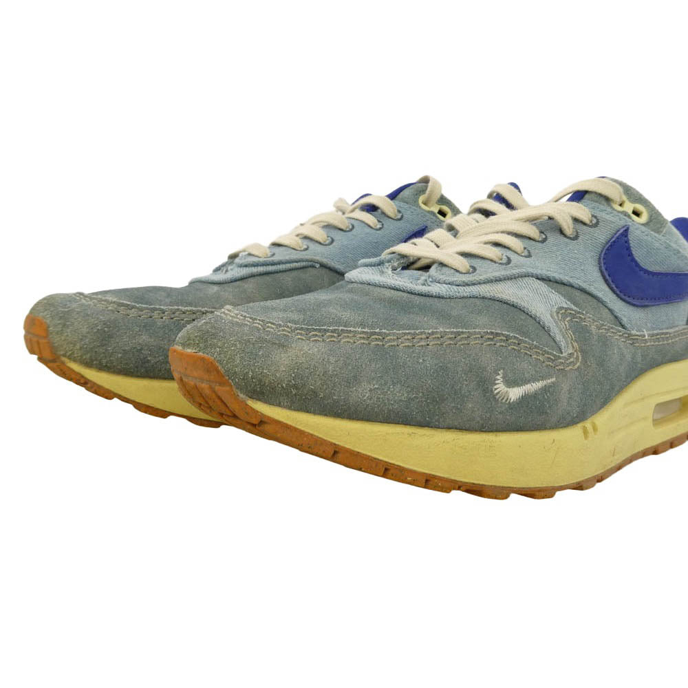 NIKE ナイキ 22AW DV3050-300 Air Max 1 PRM Dirty Denim エアマックス プレミアム ダーティーデニム スニーカー インディゴブルー系 29cm【中古】