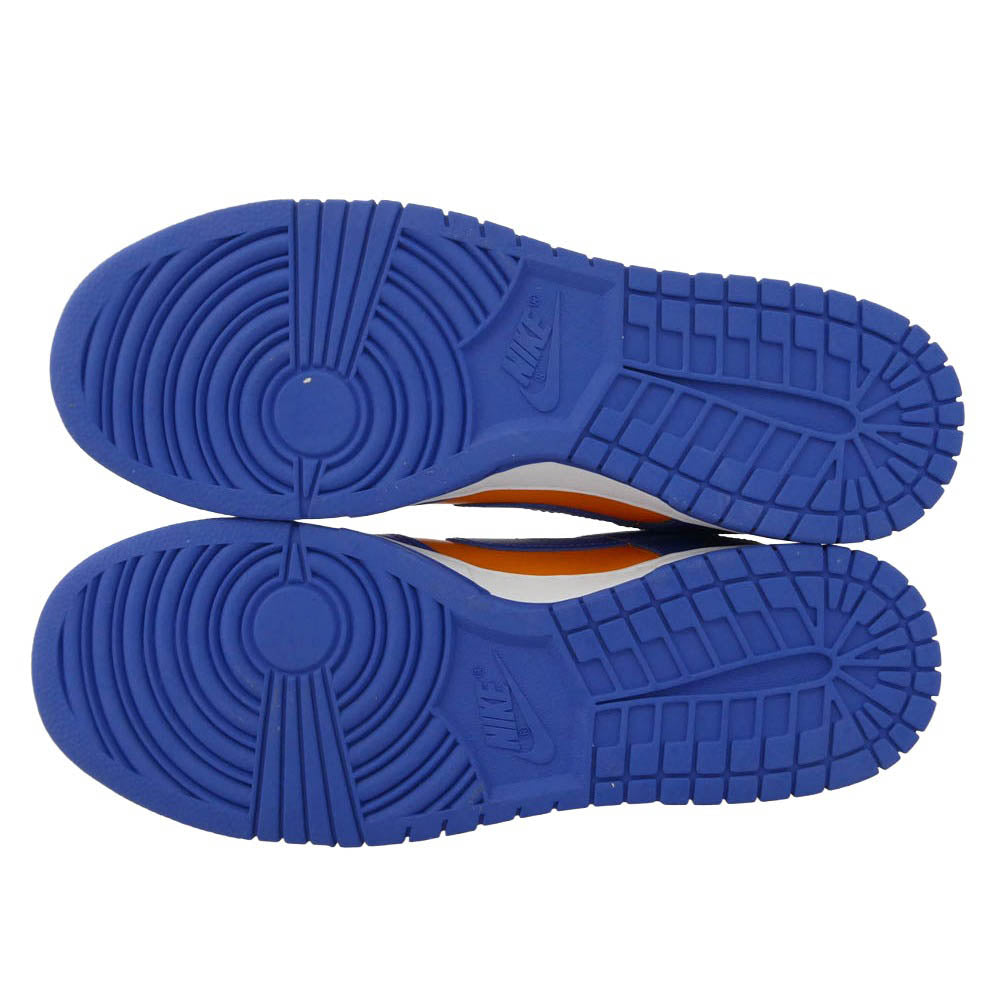 NIKE ナイキ 24SS DV0833-800 Dunk Low Retro Knicks ダンク ロー レトロ ニックス スニーカー オレンジ系 30cm【新古品】【未使用】【中古】