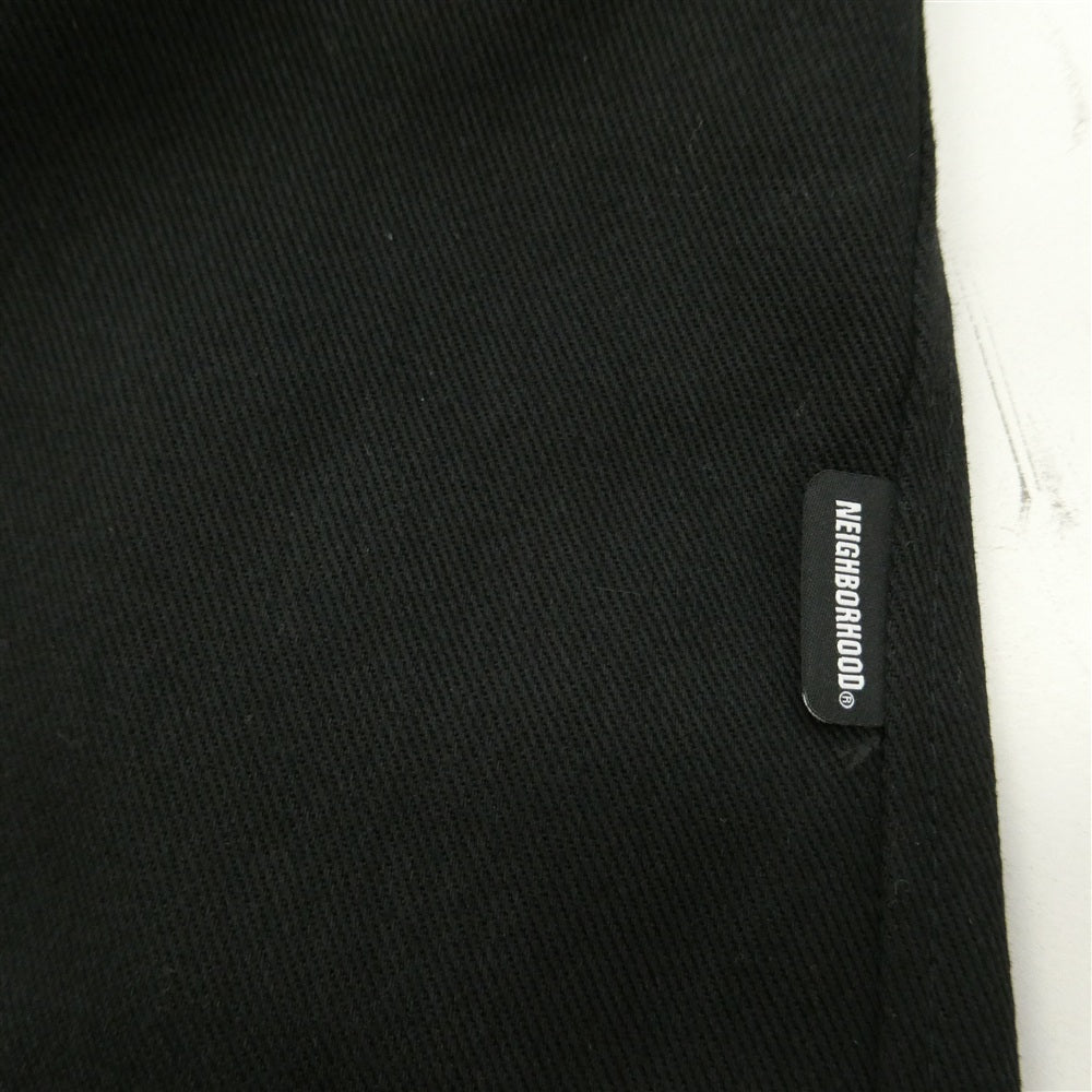 NEIGHBORHOOD ネイバーフッド 23SS 231SPNH-PTM02 WP SLIM PANTS スリム ワーク パンツ ブラック系 XL【中古】