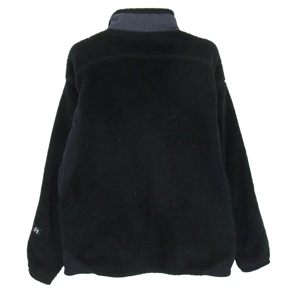 patagonia パタゴニア W812F USA製 Vintage ヴィンテージ ジップアップ ボア フリース ジャケット ブラック系 S【中古】