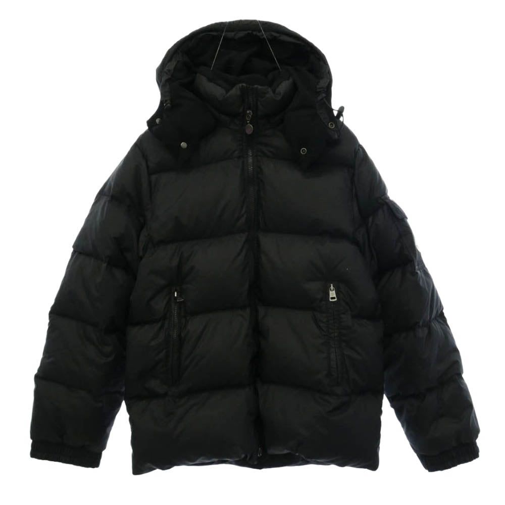 MONCLER モンクレール 41311 国内正規品 ペッパージャパンタグ BAZILLE ダウン ジャケット ブラック系 00【中古】
