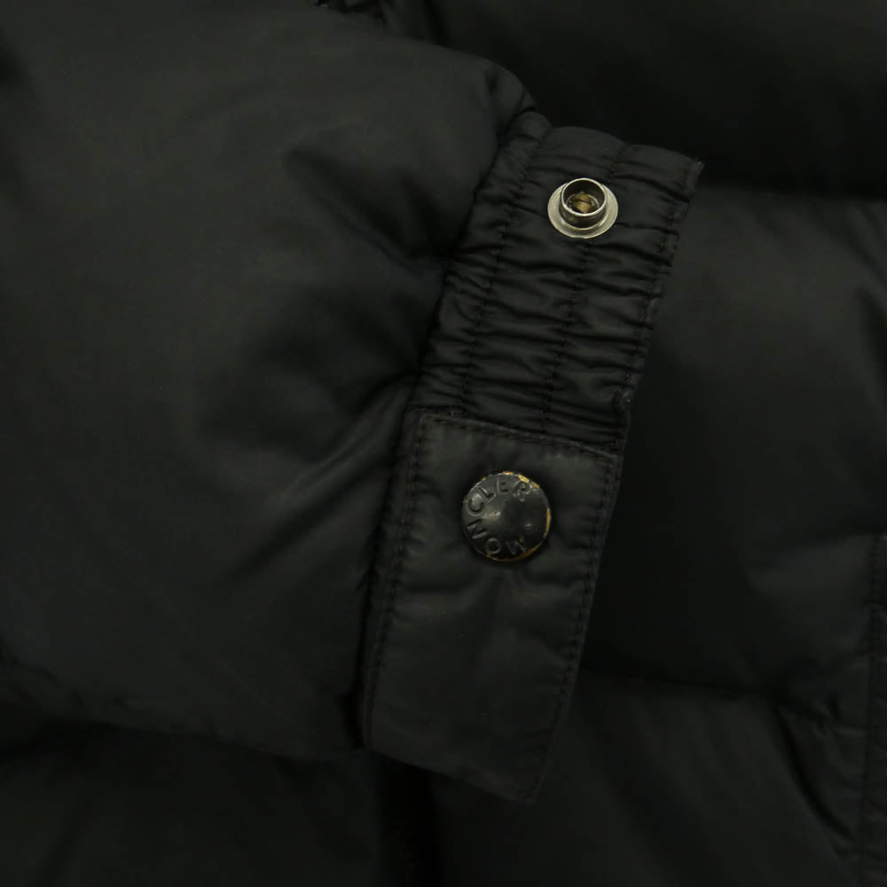 MONCLER モンクレール 41311 国内正規品 ペッパージャパンタグ BAZILLE ダウン ジャケット ブラック系 00【中古】