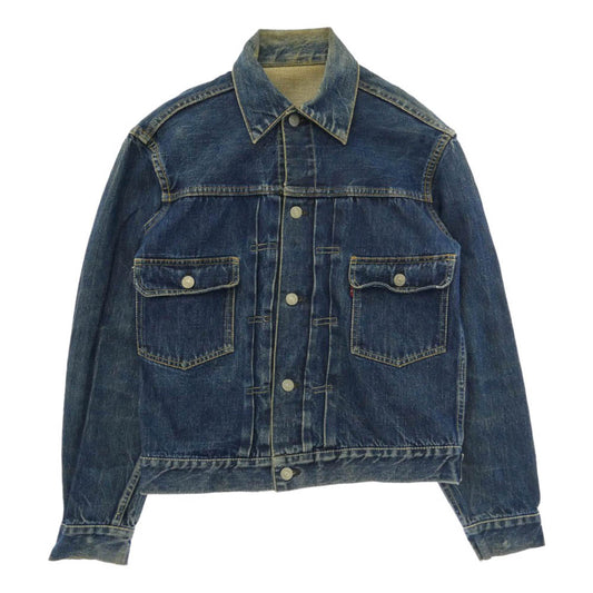 Levi's リーバイス 50s 507XX 2nd セカンド ボタン裏17 ビッグE デニム ジャケット インディゴブルー系【中古】