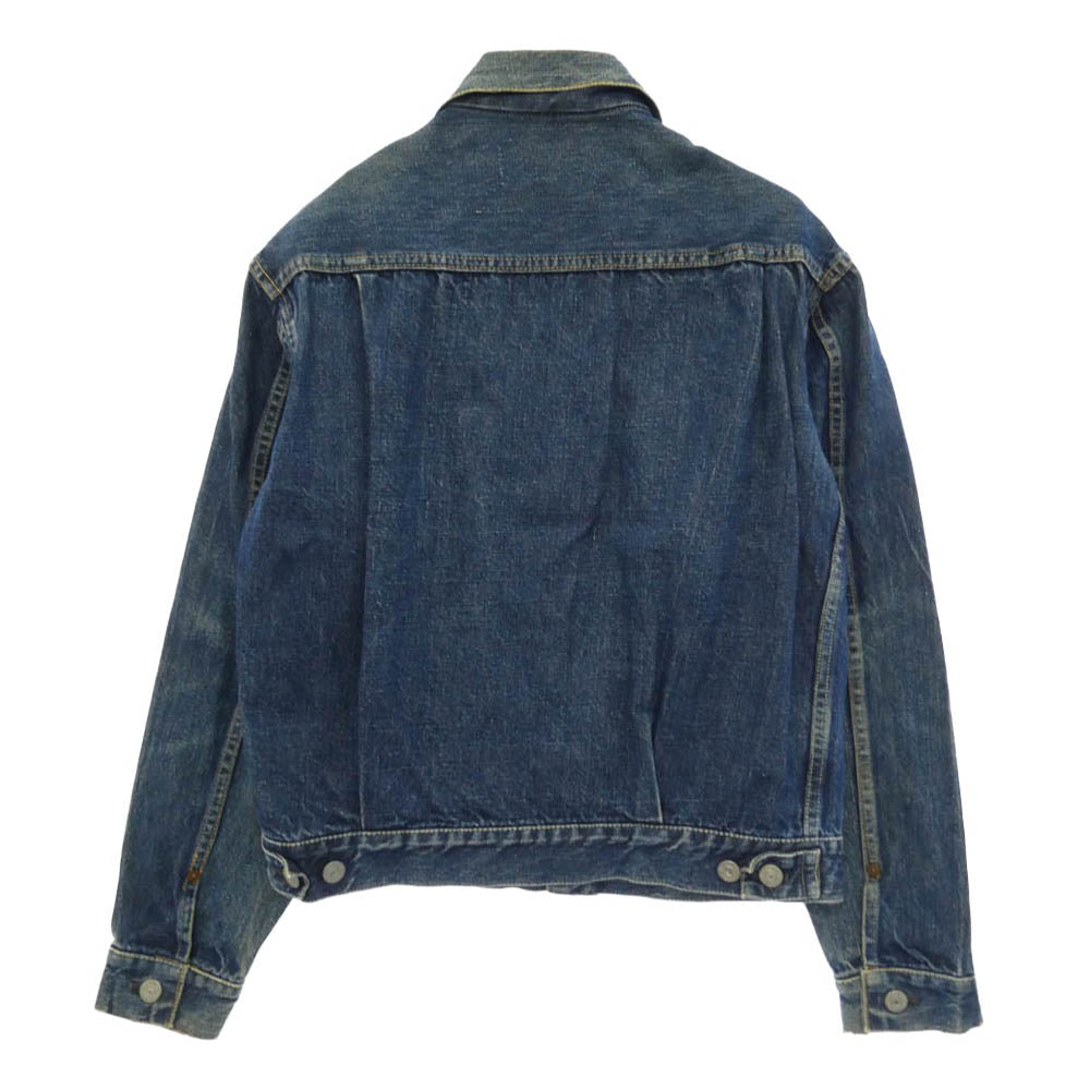 Levi's リーバイス 50s 507XX 2nd セカンド ボタン裏17 ビッグE デニム ジャケット インディゴブルー系【中古】