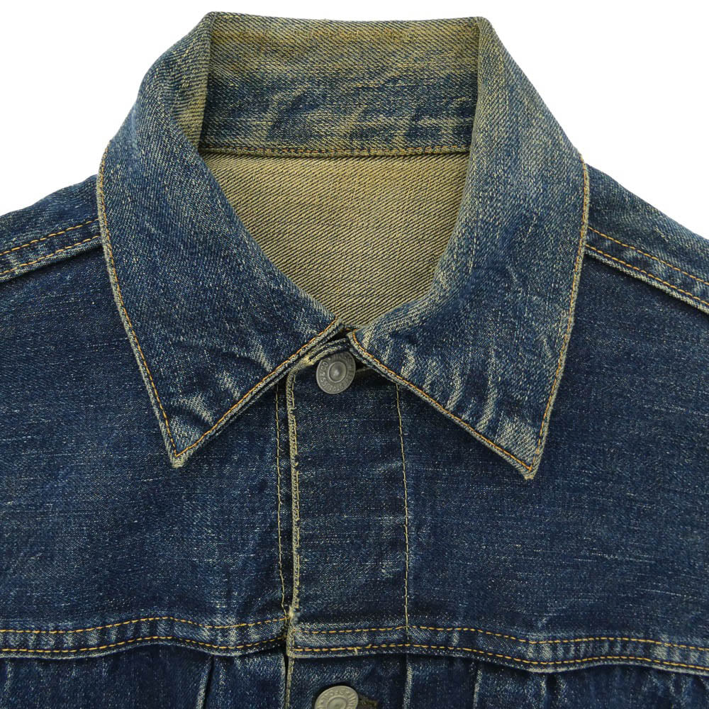 Levi's リーバイス 50s 507XX 2nd セカンド ボタン裏17 ビッグE デニム ジャケット インディゴブルー系【中古】