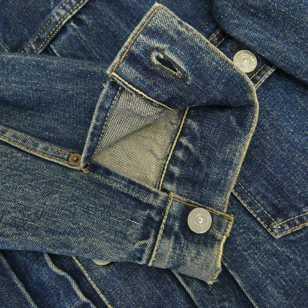 Levi's リーバイス 50s 507XX 2nd セカンド ボタン裏17 ビッグE デニム ジャケット インディゴブルー系【中古】