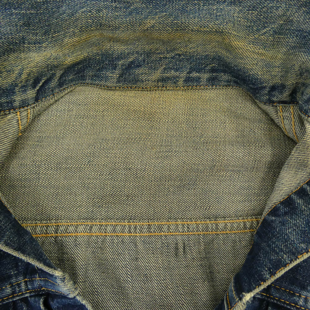 Levi's リーバイス 50s 507XX 2nd セカンド ボタン裏17 ビッグE デニム ジャケット インディゴブルー系【中古】
