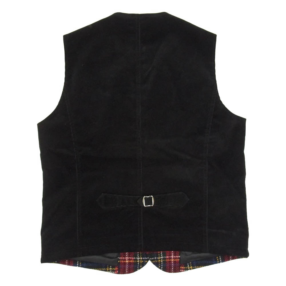 ミツミネ Harris Tweed ハリスツイード ジレ ベスト タータンチェック マルチカラー系 L【中古】