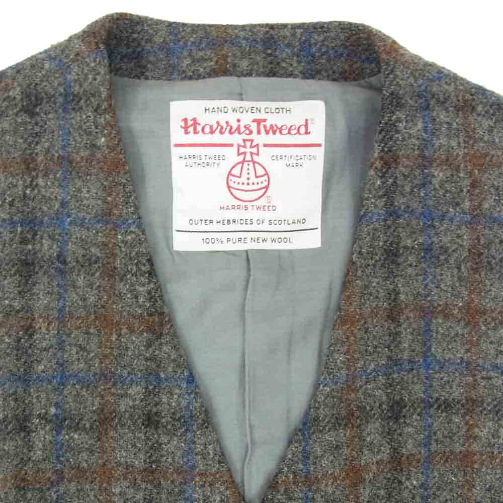 ROSSO ロッソ URBAN RESEARCH アーバンリサーチ 38-06-0028-803 URBAN RESEACH アーバンリサーチ Harris Tweed ハリスツイード ジレ ベスト グレー系 L【中古】