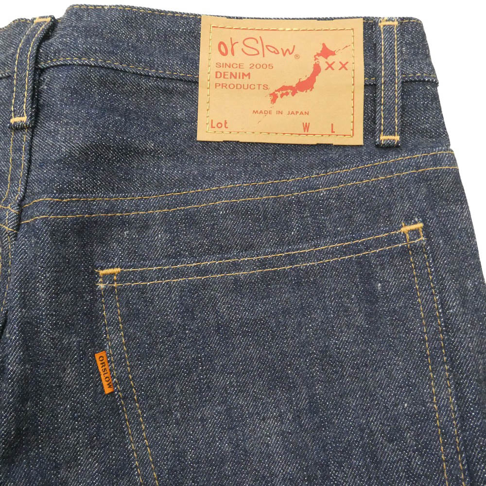 orSlow オアスロウ テーパード デニムパンツ インディゴブルー系 M【極上美品】【中古】