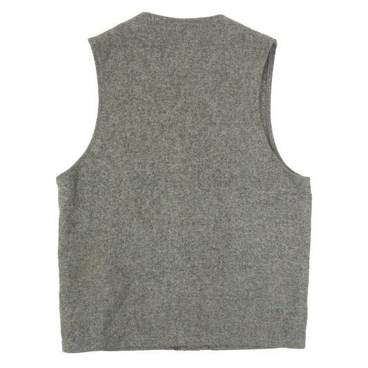 FILSON フィルソン USA製 MACKINAW WOOL VEST ウール マッキーノ ベスト グレー系 38【中古】