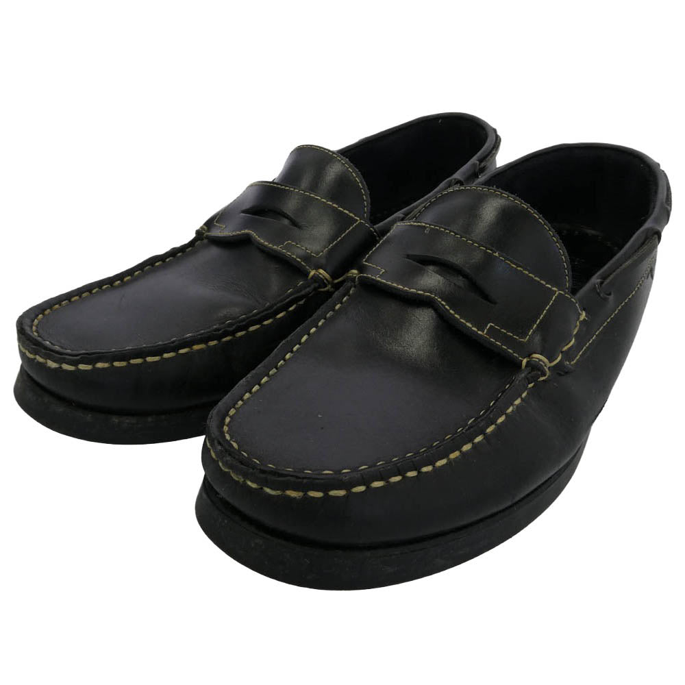Paraboot パラブーツ BEAMS ビームス BEAMS別注 Corsica コーシカ ローファー ブラック系 6【中古】
