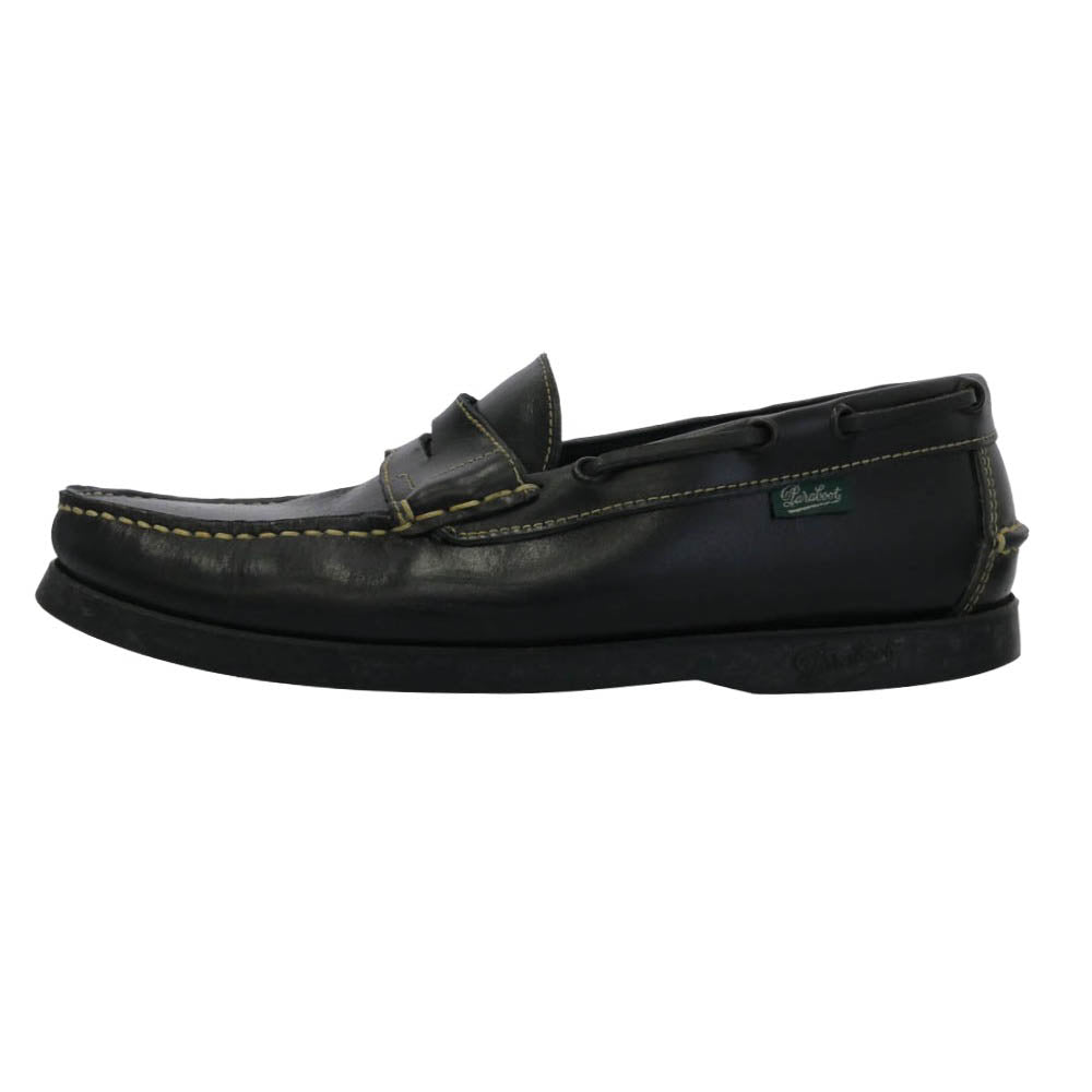 Paraboot パラブーツ BEAMS ビームス BEAMS別注 Corsica コーシカ ローファー ブラック系 6【中古】