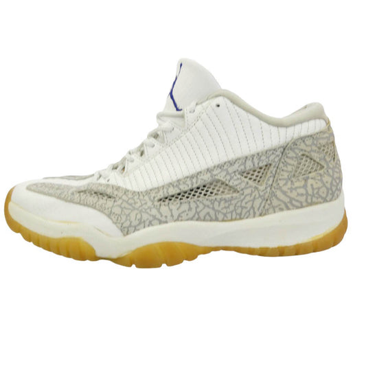 NIKE ナイキ 130270-101 【観賞用】Air Jordan 11 Low Retro IE OG Cobalt 1996 エアジョーダン11 ロー レトロ IE OG コバルト ローカットスニーカー ホワイト系 グレー系 27.5cm【中古】
