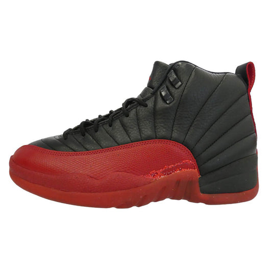 NIKE ナイキ 130690-061 【観賞用】Air Jordan 12 AJ12 OG Flu Game 1997 エアジョーダン12 OG フル ゲーム ハイカット スニーカー ブラック系 レッド系 27.5cm【中古】