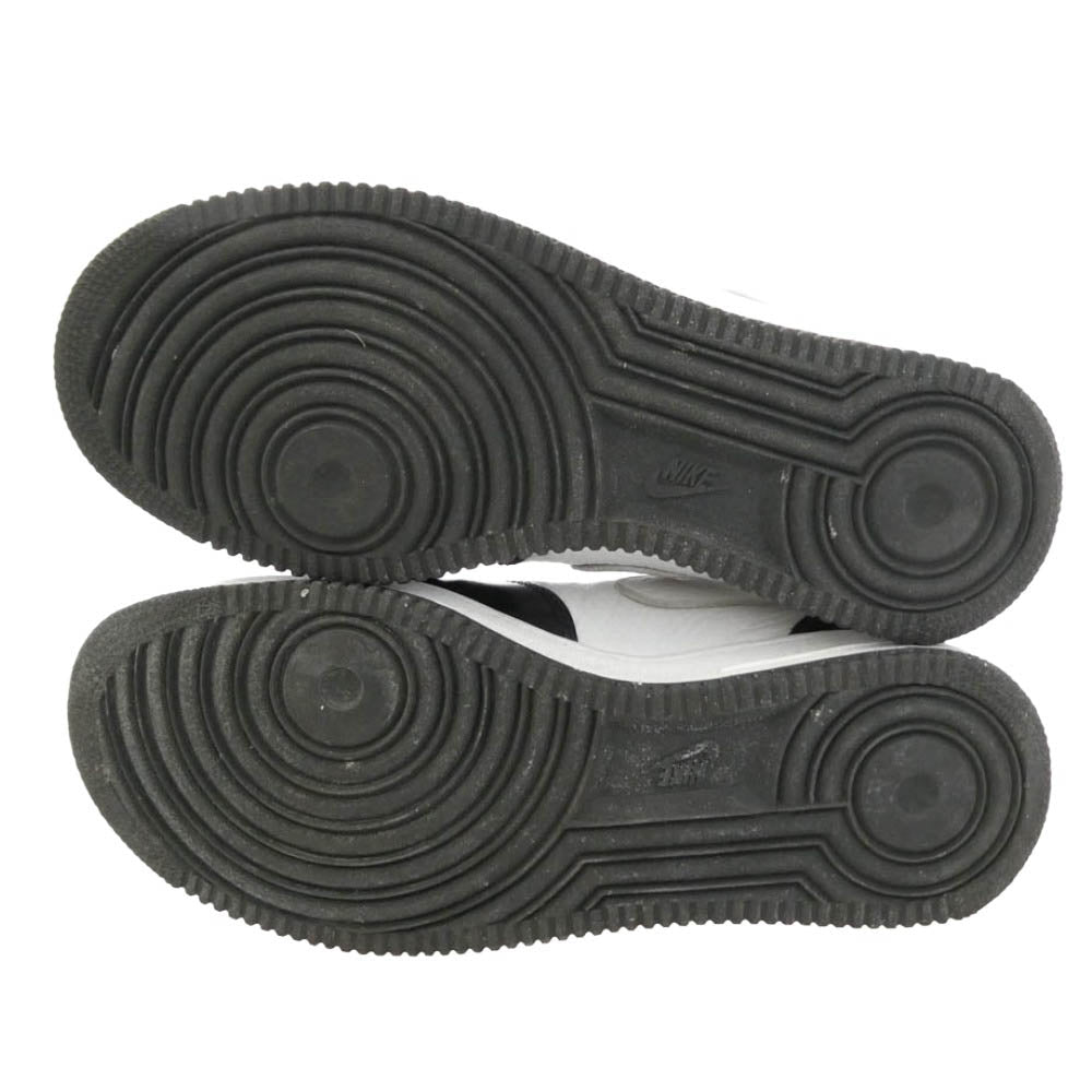 NIKE ナイキ 630125-013 【観賞用】Air Force 1 Mid SC Black White Foot Locker Exclusive エアフォース1 ミッド SC ブラック ホワイト フットロッカー エクスクルーシブ ハイカットスニーカー ホワイト系 ブラック系 27.5cm【中古】