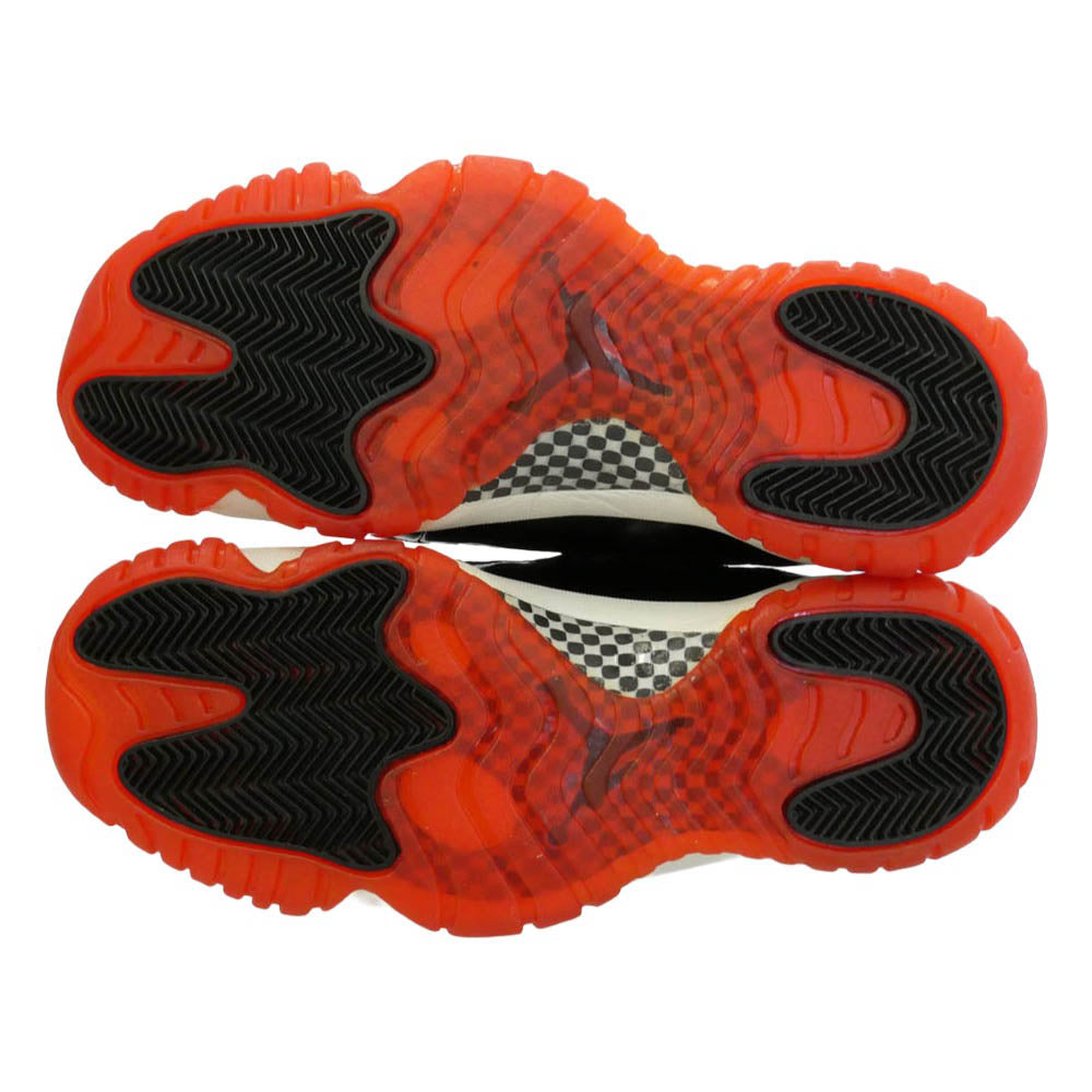 NIKE ナイキ 130245-062 【観賞用】 95年製 Air Jordan 11 AJ11 OG Playoffs 1995 エアジョーダン プレーオフ スニーカー ブラック レッド ハイカット スニーカー ブラック系 27.5cm【中古】