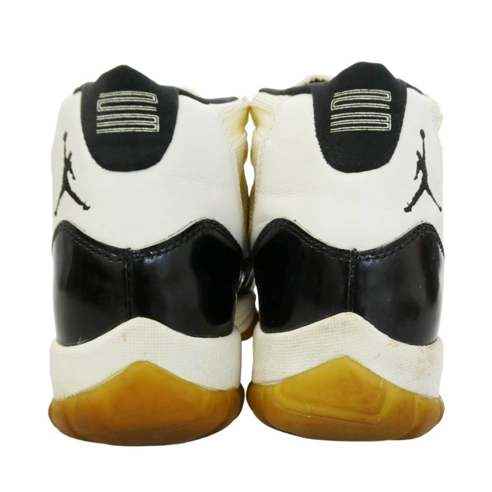 NIKE ナイキ 130245-101 【観賞用】Air Jordan 11 AJ11 OG Concord 1995 エアジョーダン11 OG コンコルド ハイカット スニーカー ホワイト系 ブラック系 27.5cm【中古】