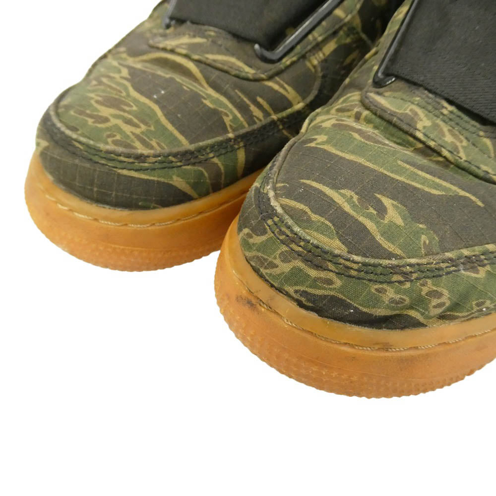 NIKE ナイキ Carhartt カーハート AV4112-300 CarHartt カーハート AIR FORCE 1 UTILITY LOW PRM WIP エアフォース1 ユーティリティ カモフラ スニーカー マルチカラー系 27【中古】