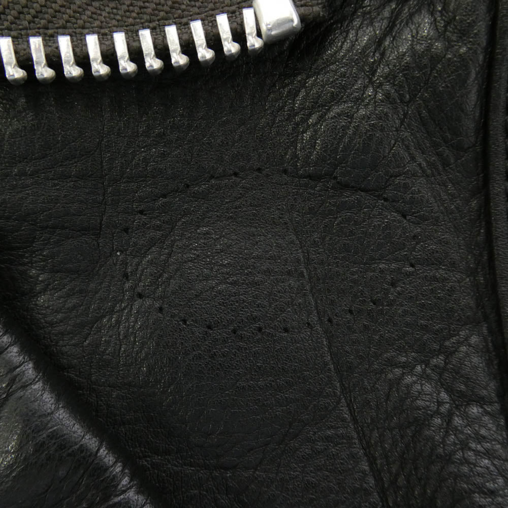 UNDERCOVER アンダーカバー 08AW レザー ライダースバッグ ボストンバッグ ブラック系【中古】
