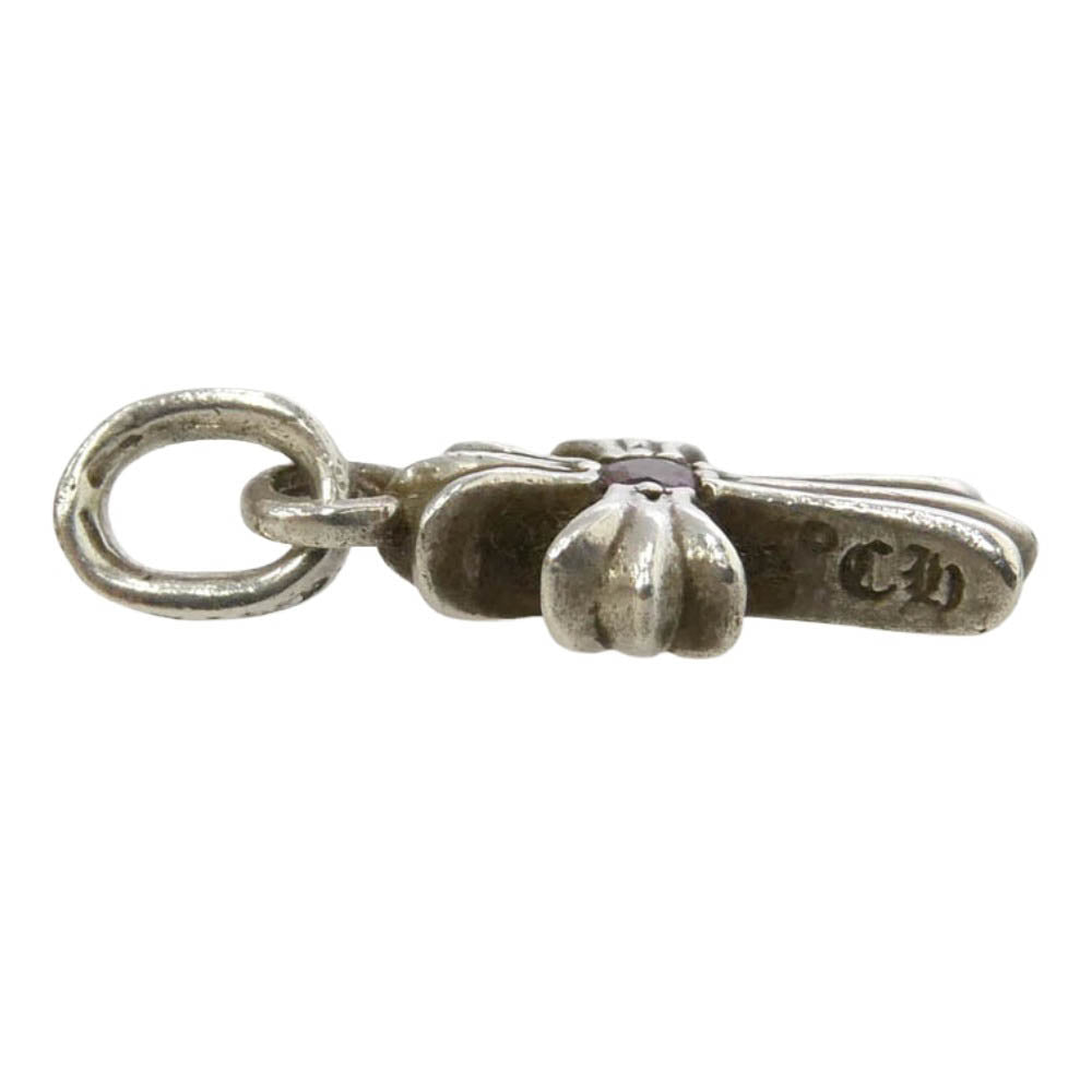 CHROME HEARTS クロムハーツ（原本有） CRS BBY FAT RUBY ベイビーファット 1ルビー ペンダントトップ シルバー系【中古】