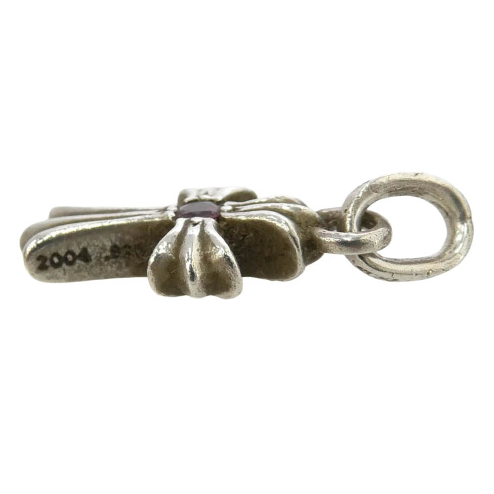 CHROME HEARTS クロムハーツ（原本有） CRS BBY FAT RUBY ベイビーファット 1ルビー ペンダントトップ シルバー系【中古】