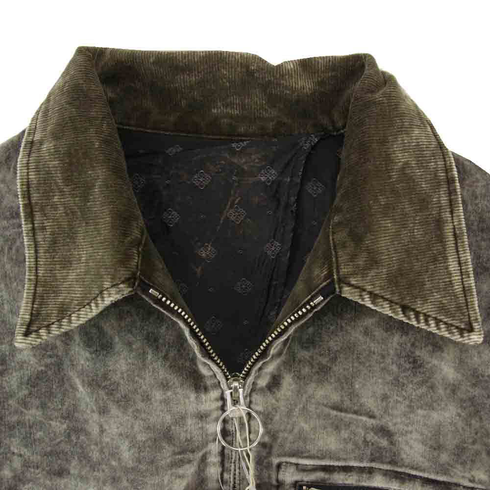 KAPITAL キャピタル K2509LJ077 別珍 ハンター ドリズラー ジャケット Dirty Dyed ブラック系 2【極上美品】【中古】