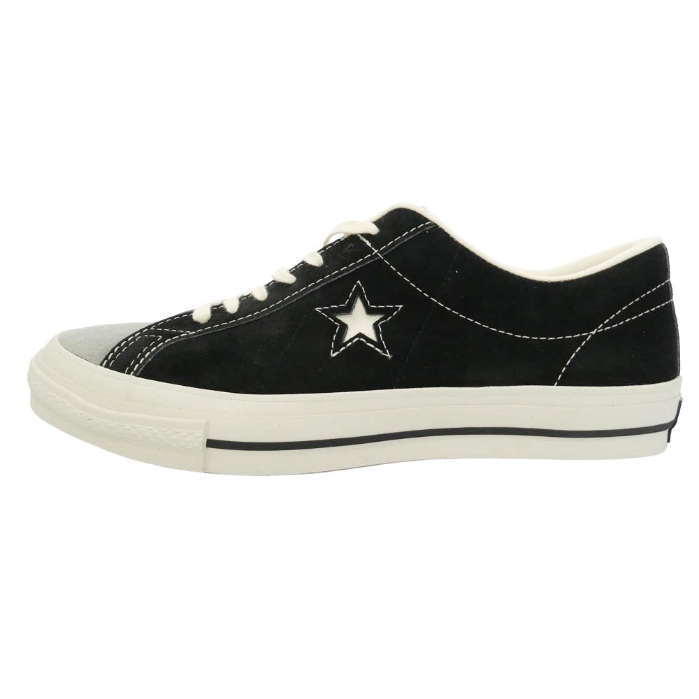 CONVERSE コンバース 35200610 ONE STAR J VTG SUEDE BLK/GRY ワンスタージャパン スエード ローカット スニーカー マルチカラー系 29cm【極上美品】【中古】