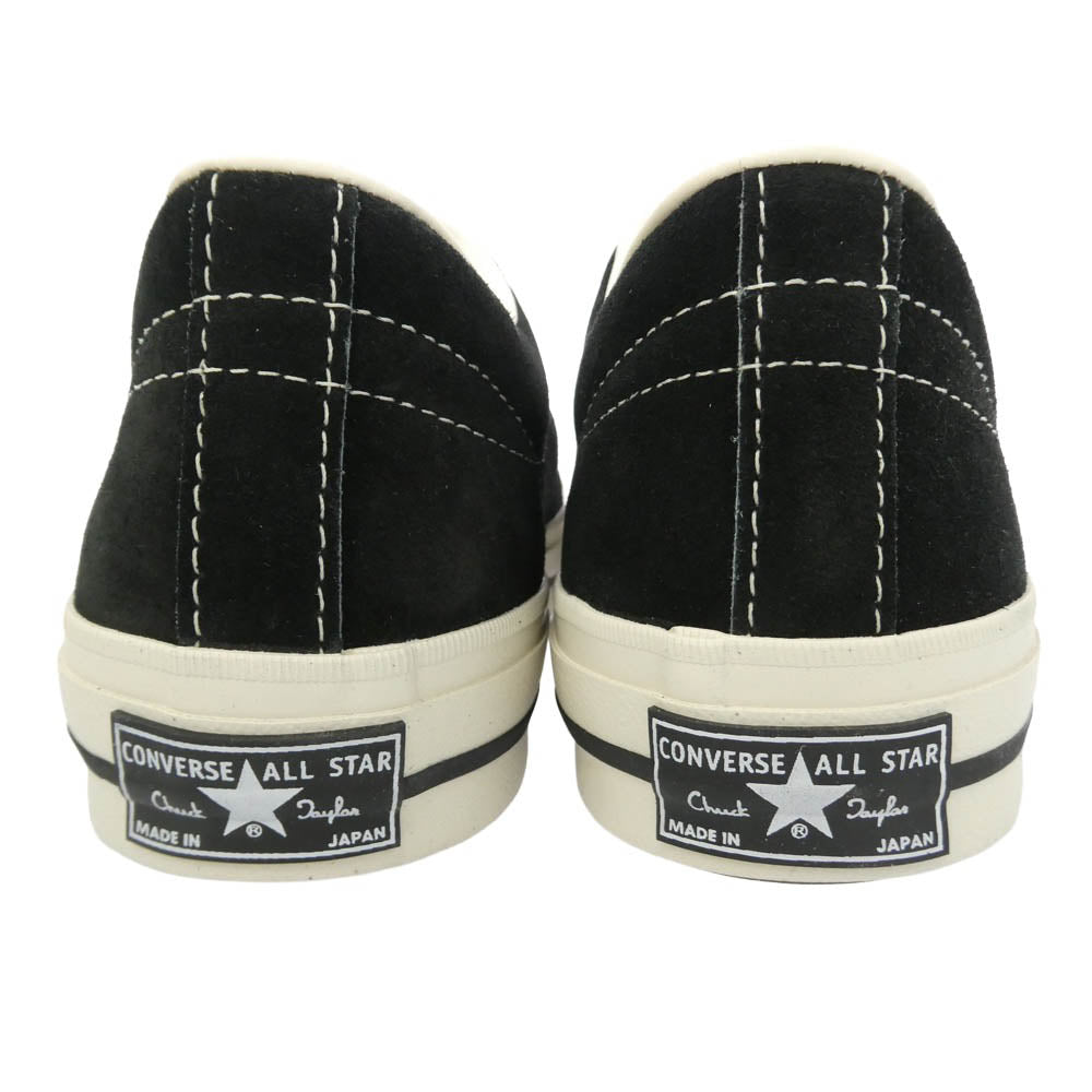 CONVERSE コンバース 35200610 ONE STAR J VTG SUEDE BLK/GRY ワンスタージャパン スエード ローカット スニーカー マルチカラー系 29cm【極上美品】【中古】