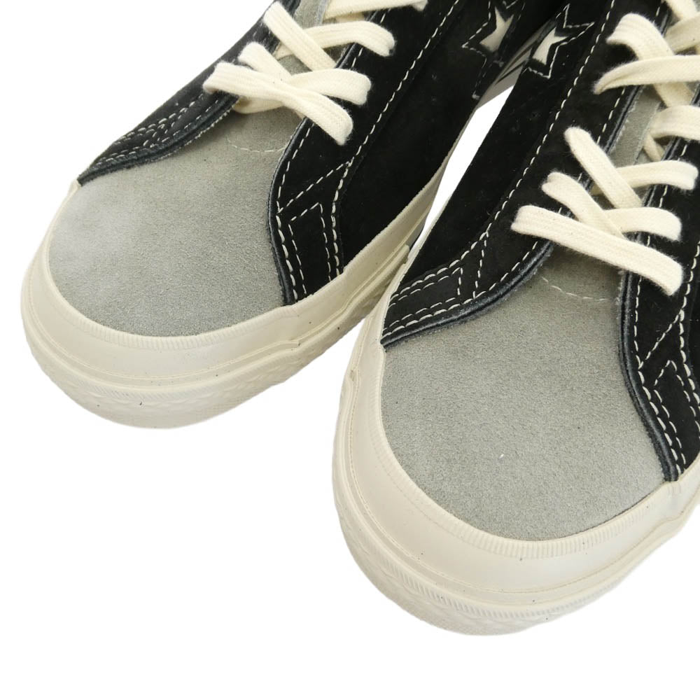 CONVERSE コンバース 35200610 ONE STAR J VTG SUEDE BLK/GRY ワンスタージャパン スエード ローカット スニーカー マルチカラー系 29cm【極上美品】【中古】