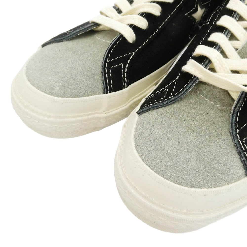 CONVERSE コンバース 35200610 ONE STAR J VTG SUEDE BLK/GRY ワンスタージャパン スエード ローカット スニーカー マルチカラー系 29cm【極上美品】【中古】