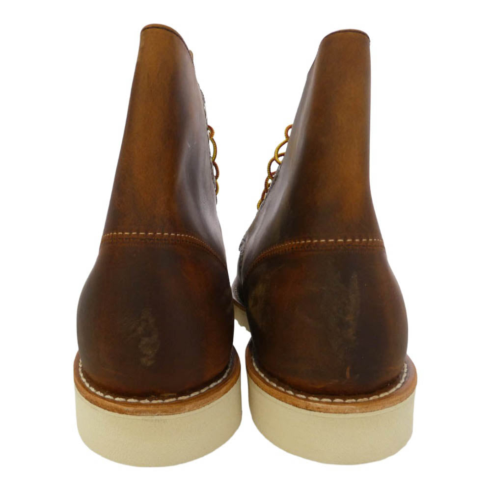 RED WING レッドウィング 9111 6-inch Classic Round 6インチ クラシックラウンド ワークブーツ ラフ＆タフ ブラウン系 US11D【極上美品】【中古】