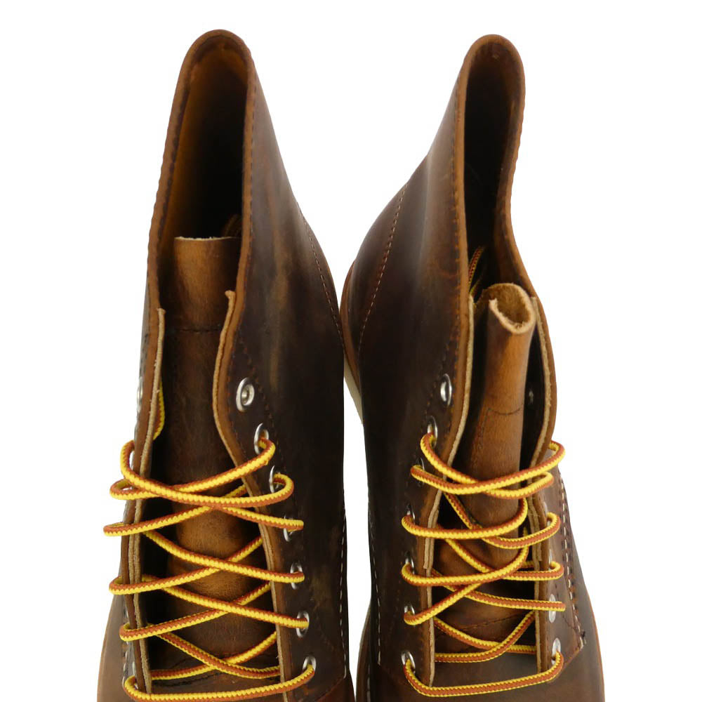 RED WING レッドウィング 9111 6-inch Classic Round 6インチ クラシックラウンド ワークブーツ ラフ＆タフ ブラウン系 US11D【極上美品】【中古】
