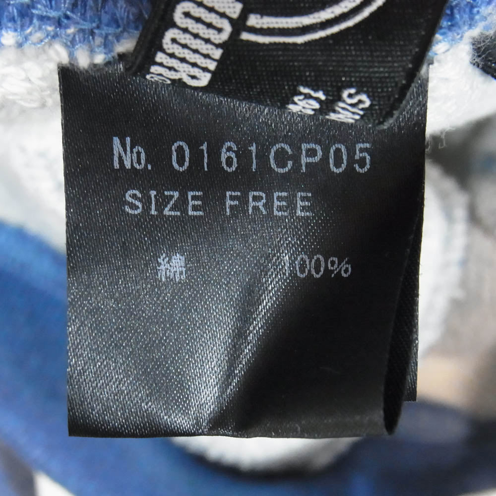 HYSTERIC GLAMOUR ヒステリックグラマー 0161CP05 SOUND CLUB カットオフ スウェット ショート パンツ ショーツ ブルー系 S【中古】