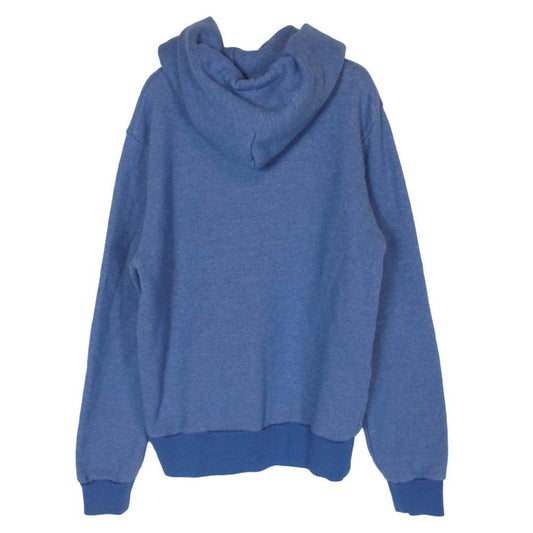 HYSTERIC GLAMOUR ヒステリックグラマー 0261CF05 SOUND CLUB サウンドクラブ ジップ アップ パーカー ブルー系 S【中古】