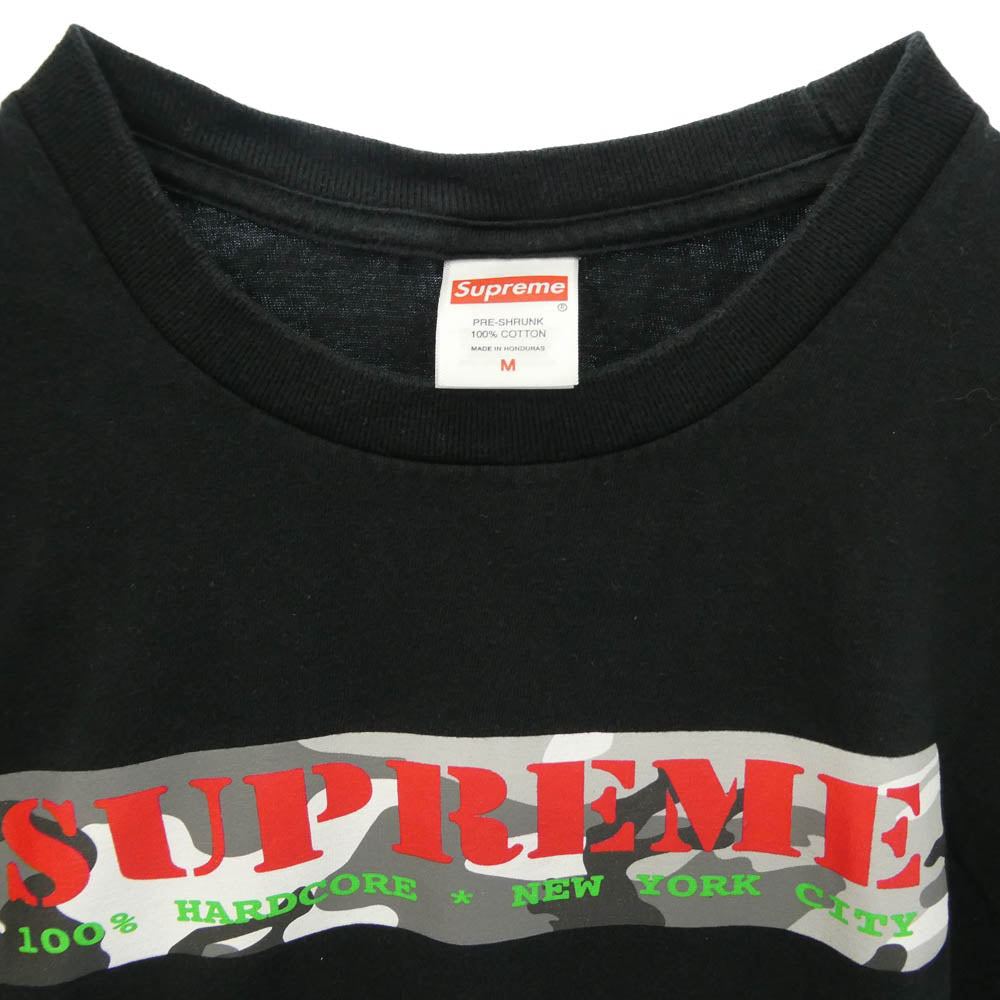 Supreme シュプリーム 25SS Hardcore Tee ハードコア 半袖 Tシャツ ブラック系 M【中古】
