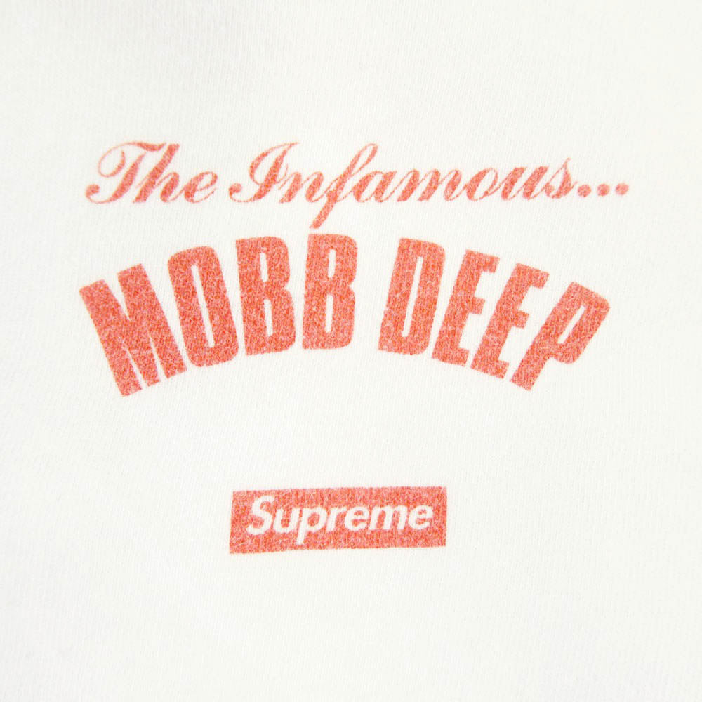 Supreme シュプリーム 23SS Mobb Deep Dragon Tee モブ ディープ ドラゴンプリント Tシャツ 半袖カットソー ホワイト系 M【中古】