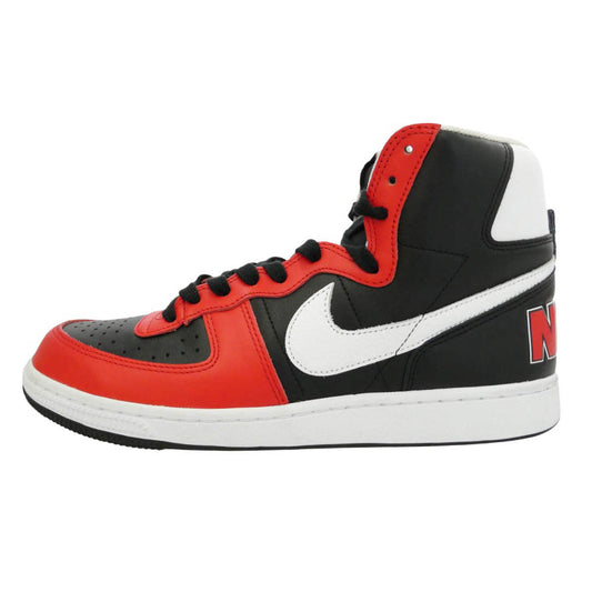 NIKE ナイキ FN4442-001 TERMINATOR HIGH PORTLAND Black University Red ターミネーター ハイ ポートランド ブラック ユニバーシティレッド ハイカット スニーカー ブラック系 レッド系 28cm【中古】