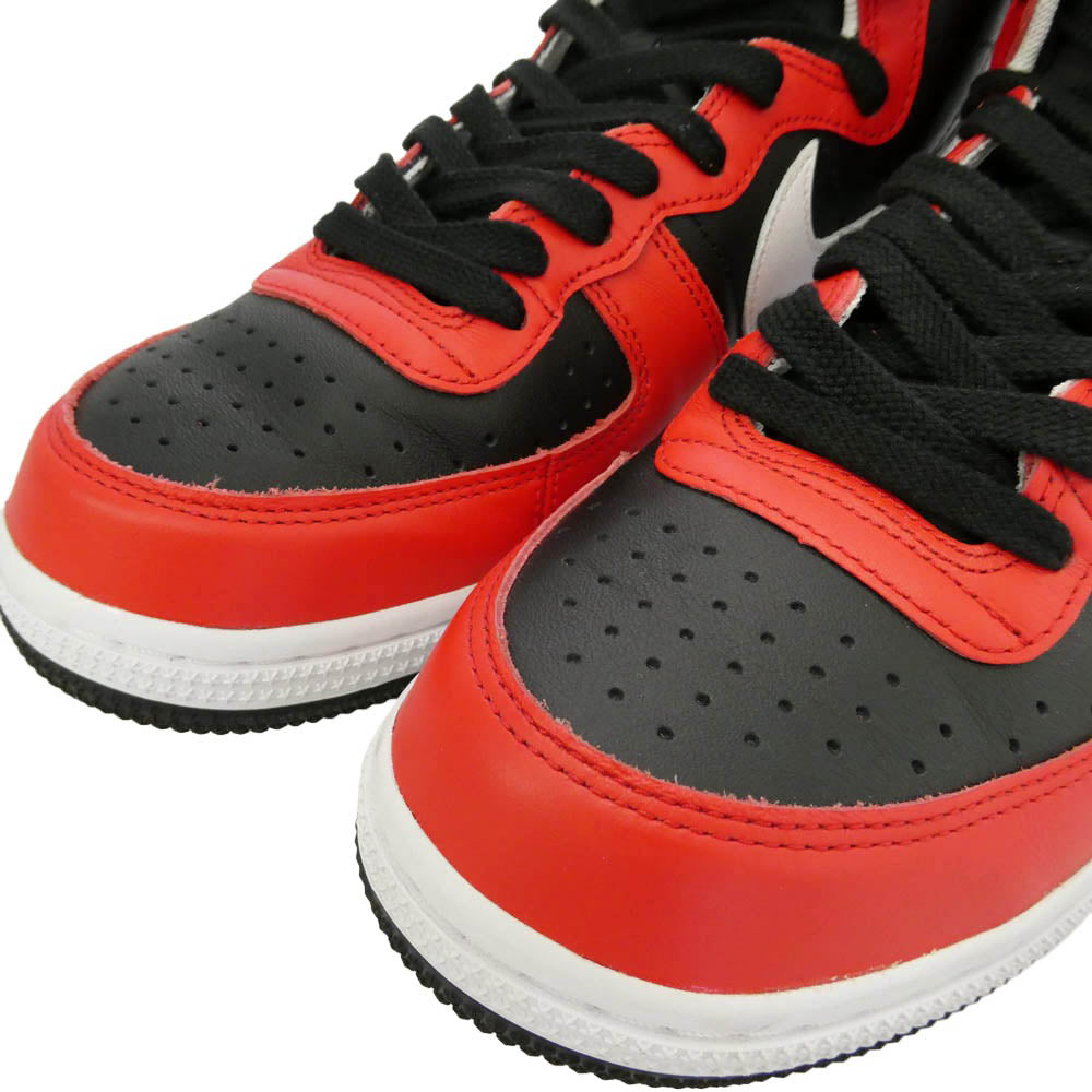 NIKE ナイキ FN4442-001 TERMINATOR HIGH PORTLAND Black University Red ターミネーター ハイ ポートランド ブラック ユニバーシティレッド ハイカット スニーカー ブラック系 レッド系 28cm【中古】
