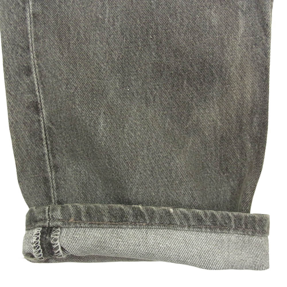 Levi's リーバイス USA製 ノックスビル工場 501 ブラックデニム パンツ ジーンズ ブラック系 33【中古】